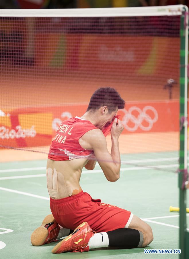(SP)BRAZIL-RIO DE JANEIRO-OLYMPICS-BADMINTON-MEN'S SINGLES-FINAL
