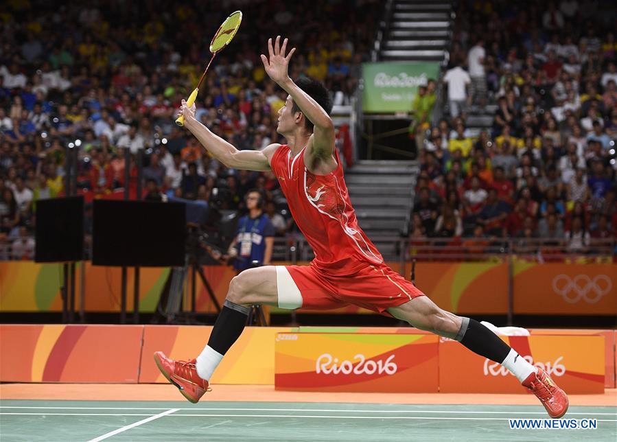(SP)BRAZIL-RIO DE JANEIRO-OLYMPICS-BADMINTON-MEN'S SINGLES-FINAL