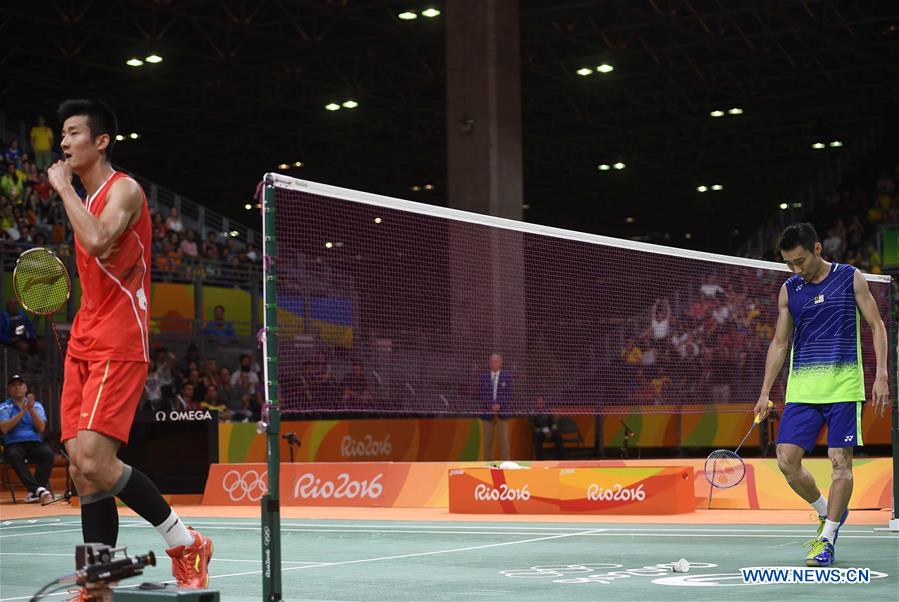 (SP)BRAZIL-RIO DE JANEIRO-OLYMPICS-BADMINTON-MEN'S SINGLES-FINAL