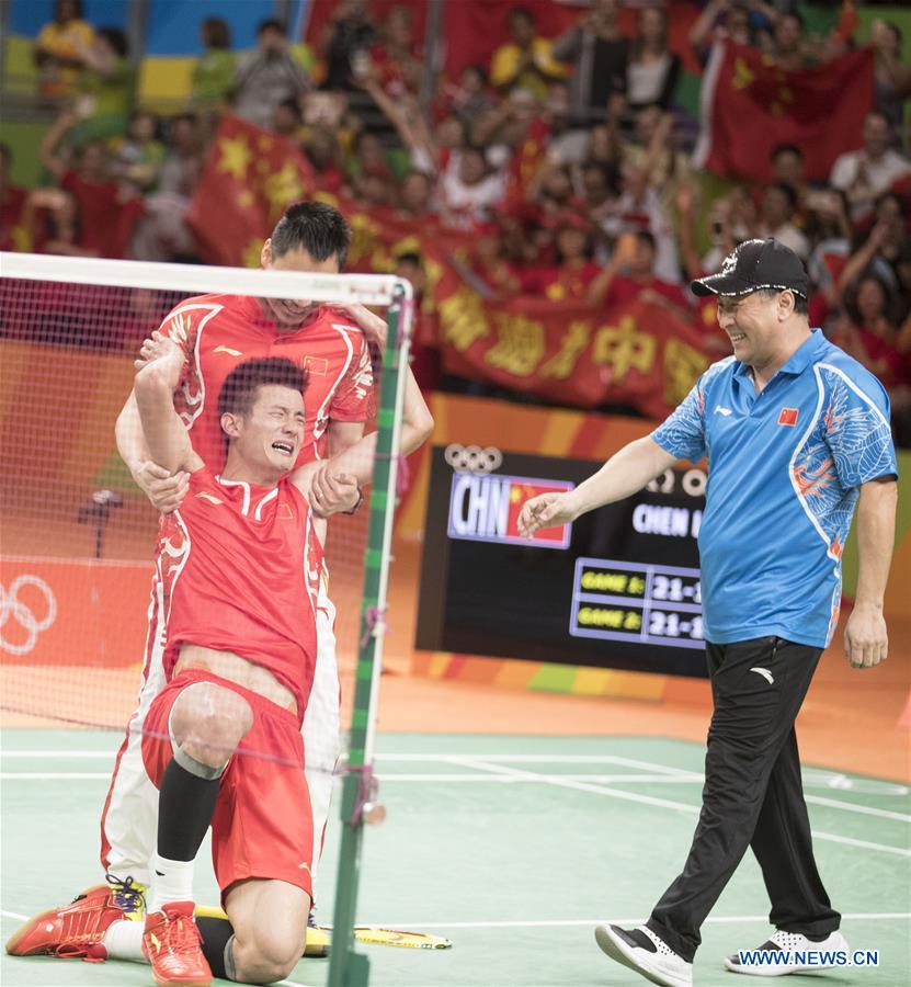 (SP)BRAZIL-RIO DE JANEIRO-OLYMPICS-BADMINTON-MEN'S SINGLES-FINAL