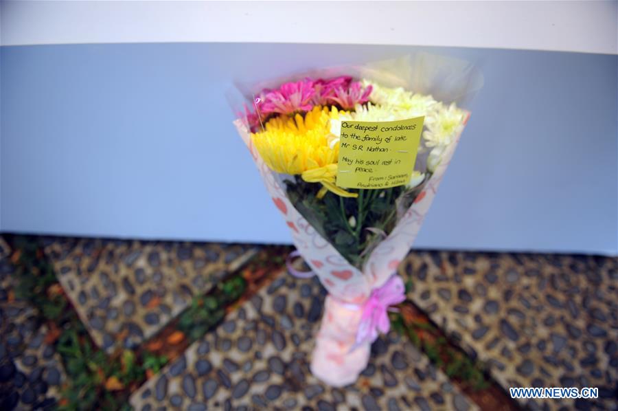 SINGAPORE-FORMER PRESIDENT-MOURNING