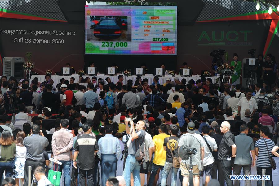 THAILAND-BANGKOK-SEIZED CARS-AUCTION
