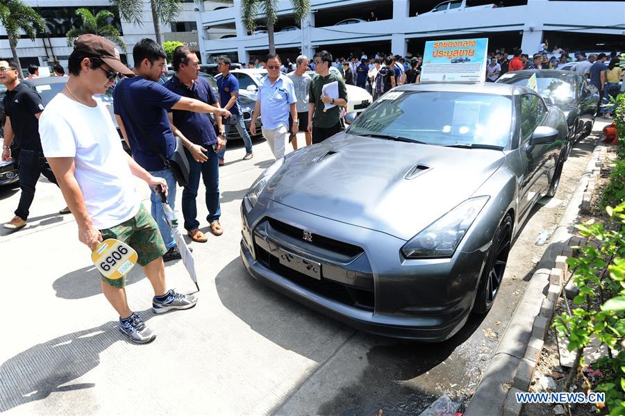 THAILAND-BANGKOK-SEIZED CARS-AUCTION