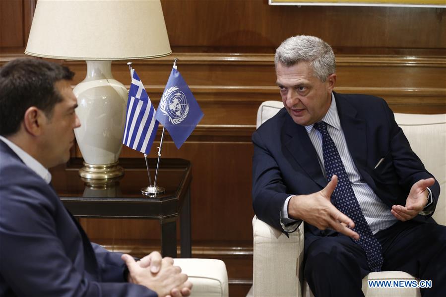 GREECE-ATHENS-UNHCR CHIEF-VISIT