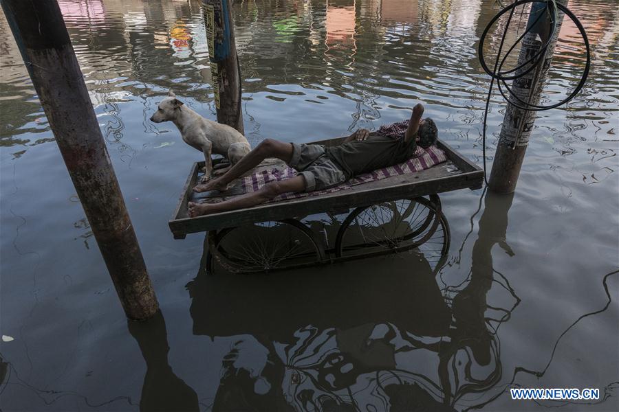 INDIA-VARANASI-FLOOD