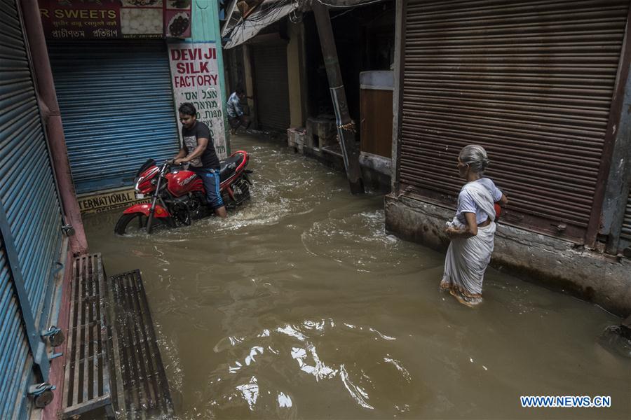 INDIA-VARANASI-FLOOD