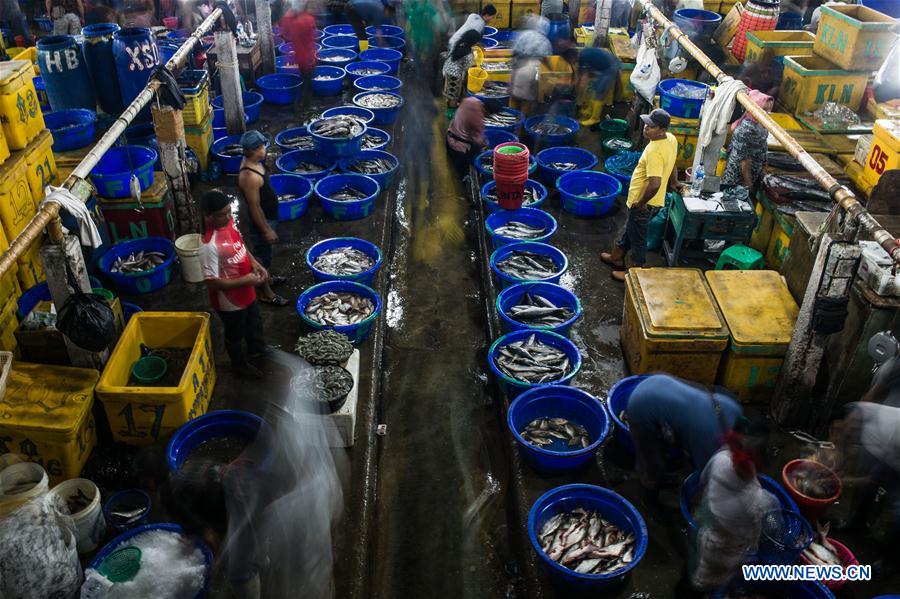 INDONESIA-JAKARTA-FISH MARKET