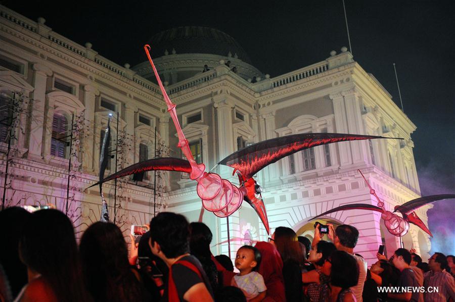 SINGAPORE-NIGHT FESTIVAL-PERFORMANCE