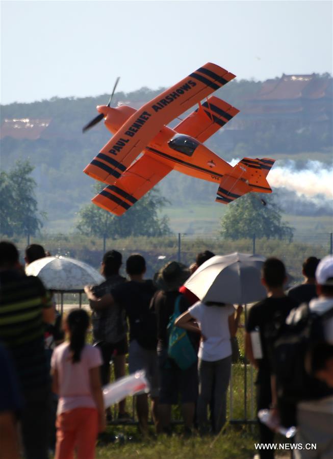 . The aviation camp of the event attracted a lot of visitors on Saturday