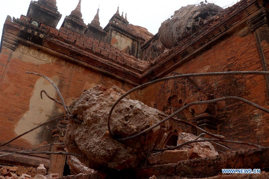 MYANMAR-BAGAN-EARTHQUAKE
