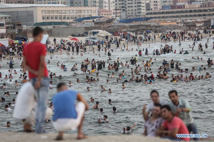 MIDEAST-GAZA-SUMMER HOLIDAY