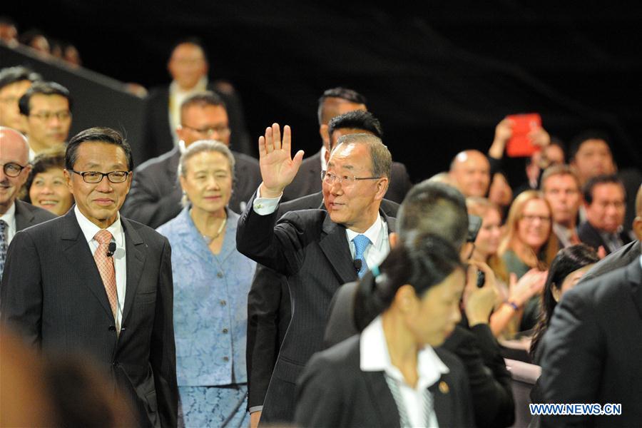 SINGAPORE-UN-BAN KI-MOON-LECTURE