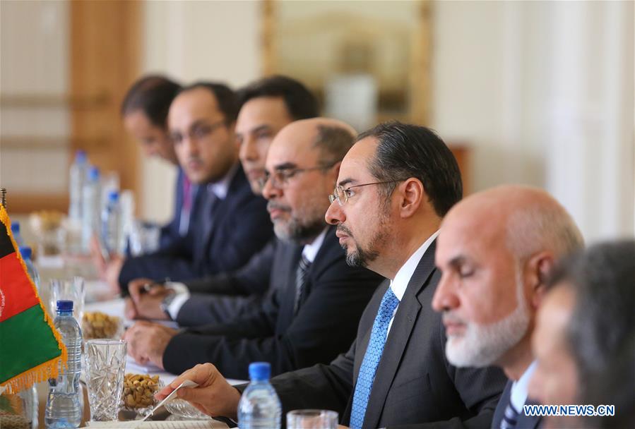 IRAN-AFGHANISTAN-FM-MEETING