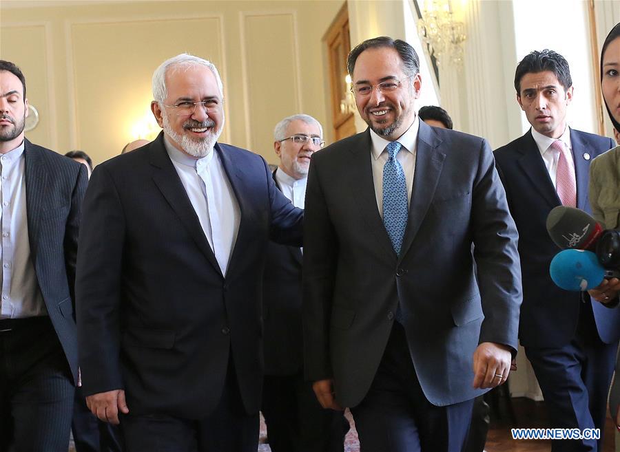 IRAN-AFGHANISTAN-FM-MEETING