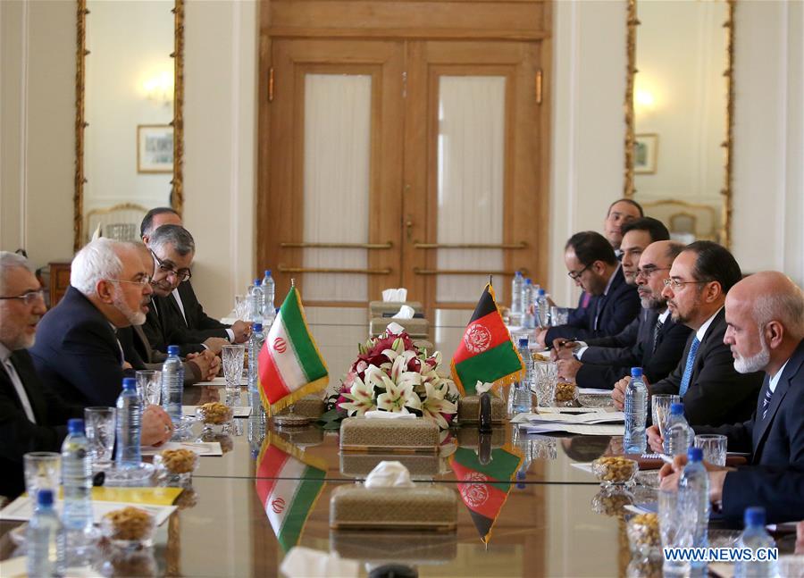 IRAN-AFGHANISTAN-FM-MEETING
