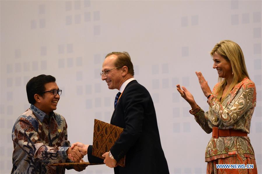 INDONESIA-SOUTH TANGERANG-QUEEN MAXIMA-VISIT