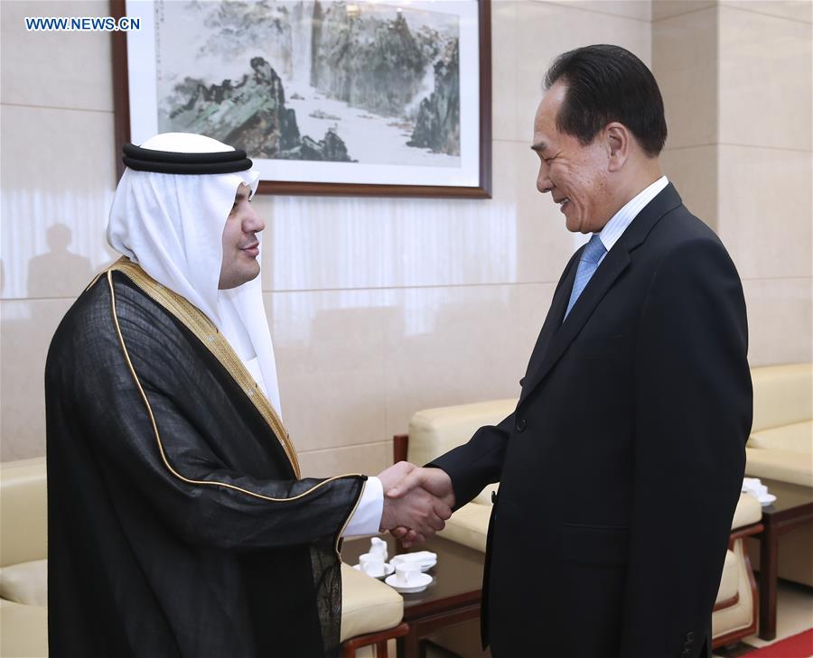 CHINA-BEIJING-CAI MINGZHAO-SAUDI ARABIA-MEETING(CN)
