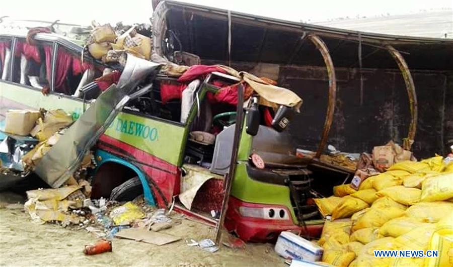 PAKISTAN-GWADAR-ROAD ACCIDENT