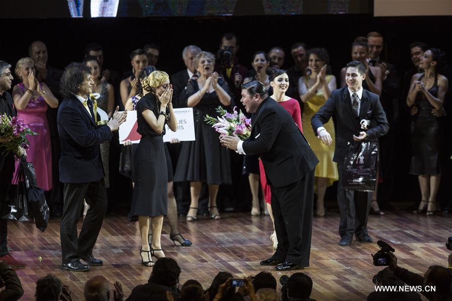 A total of 540 couples, of whom 140 are foreigners, contended at the tournament in floor and stage tango categories.