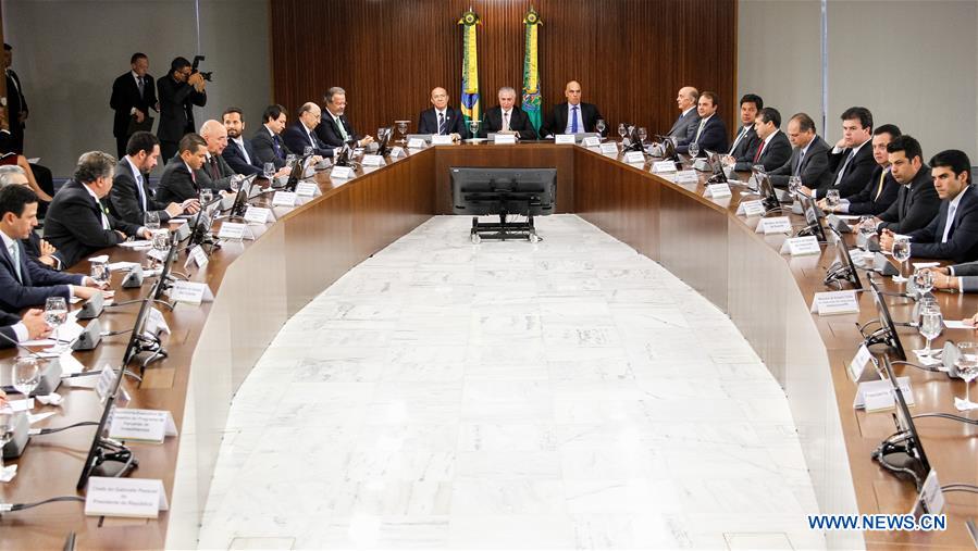 BRAZIL-BRASILIA-POLITICS-TEMER 