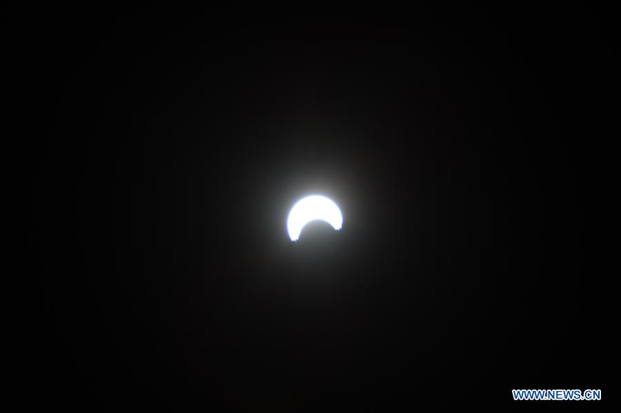 ZAMBIA-LUSAKA-PARTIAL SOLAR ECLIPSE