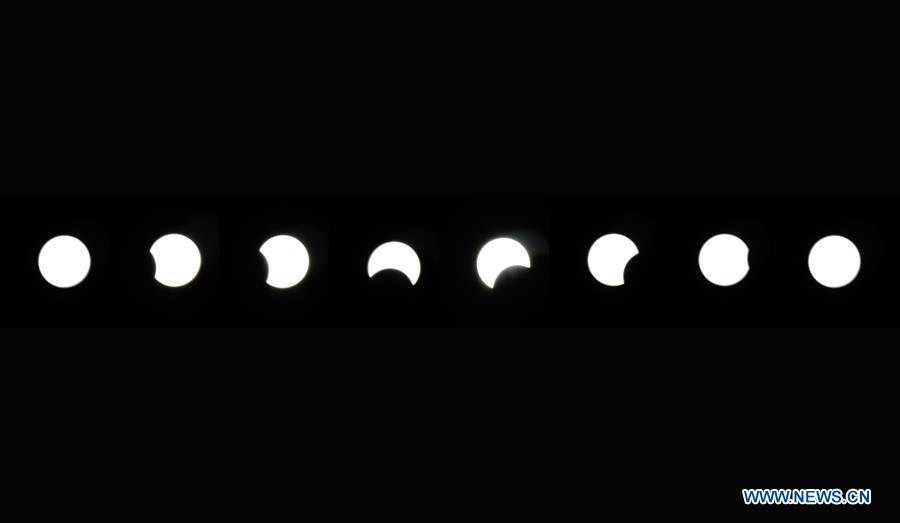 SOUTH AFRICA-JOHANNESBURG-PARTIAL SOLAR ECLIPSE