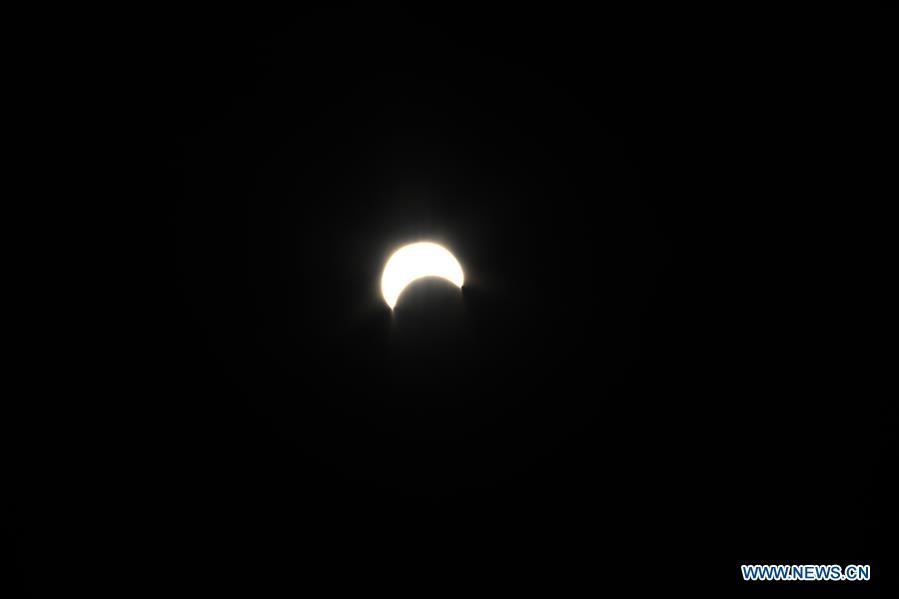 ZIMBABWE-HARARE-PARTIAL SOLAR ECLIPSE