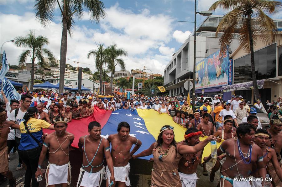 VENEZUELA-CARACAS-PROTEST 
