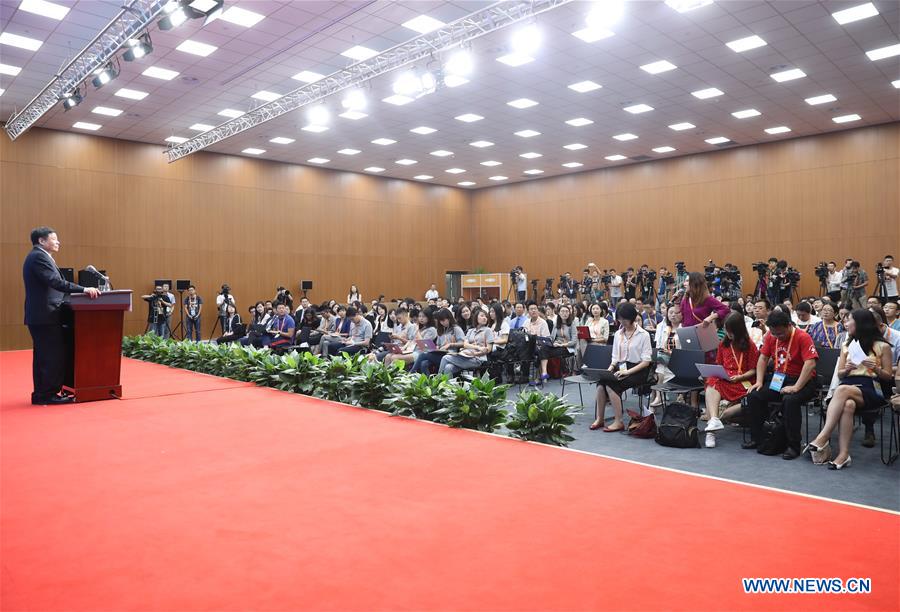 (G20 SUMMIT)CHINA-HANGZHOU-G20-FINANCE-PRESS CONFERENCE (CN)