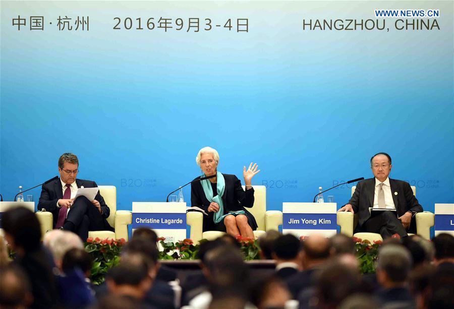 (G20 SUMMIT)CHINA-HANGZHOU-B20-SUMMIT (CN)
