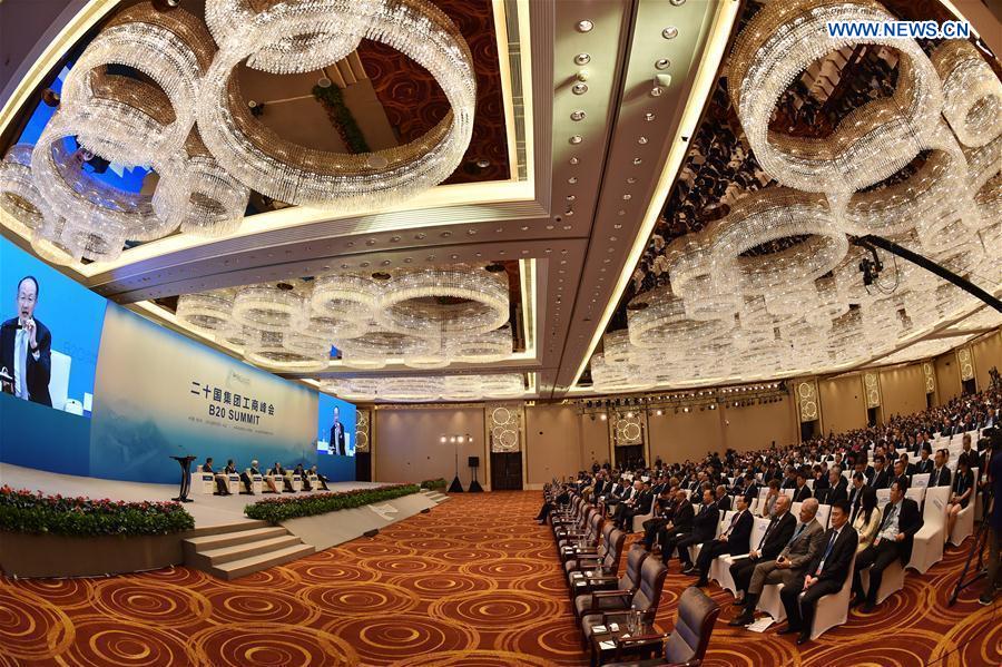 (G20 SUMMIT)CHINA-HANGZHOU-B20-SUMMIT (CN)