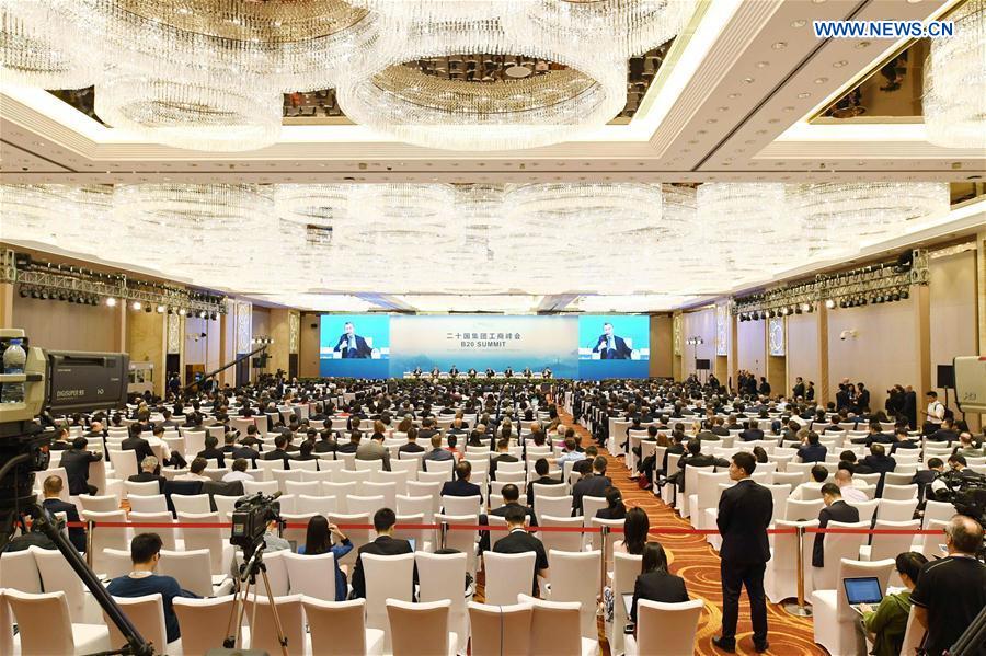 (G20 SUMMIT)CHINA-HANGZHOU-B20-SUMMIT (CN)