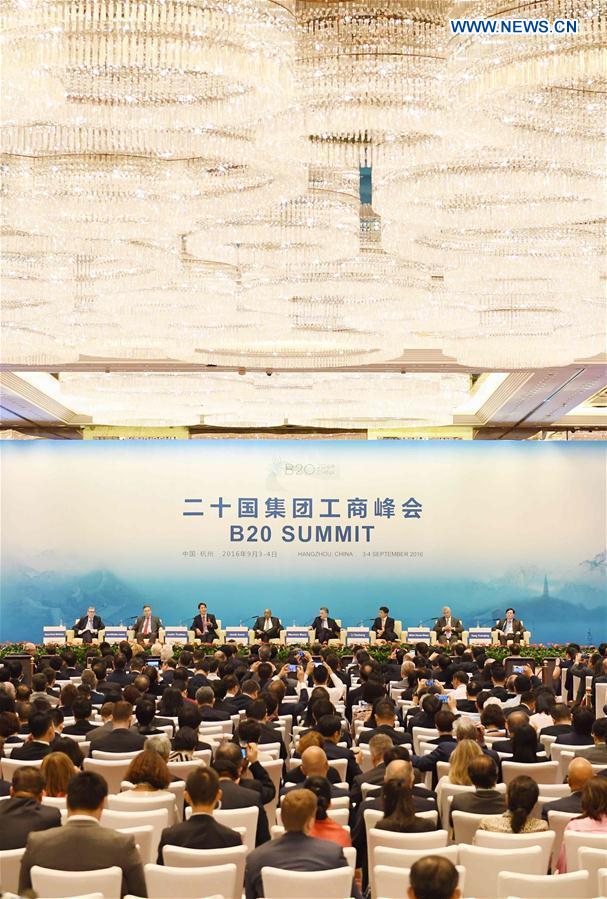 (G20 SUMMIT)CHINA-HANGZHOU-B20-SUMMIT (CN)
