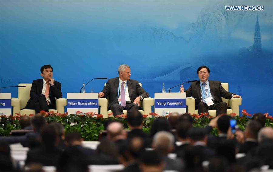 (G20 SUMMIT)CHINA-HANGZHOU-B20-SUMMIT (CN)