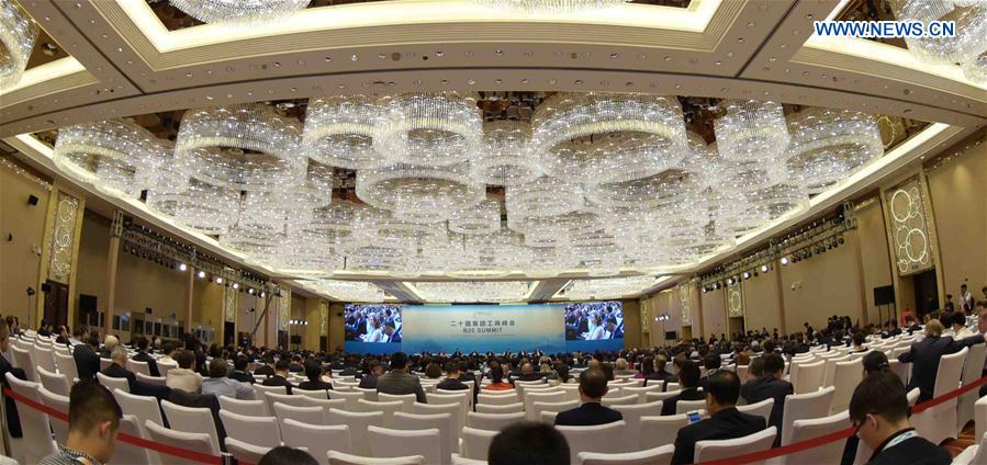 (G20 SUMMIT)CHINA-HANGZHOU-B20-SUMMIT (CN)