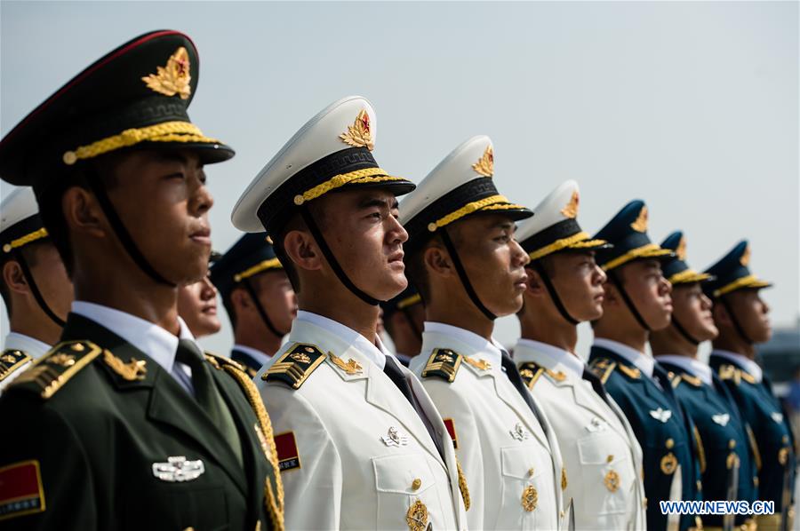 (G20 SUMMIT)CHINA-HANGZHOU-G20-AIRPORT-GUARDS OF HONOR(CN)