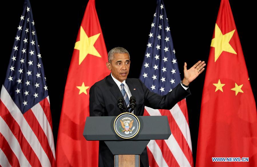 (G20 SUMMIT)CHINA-HANGZHOU-G20-U.S. PRESIDENT-PRESS CONFERENCE (CN)