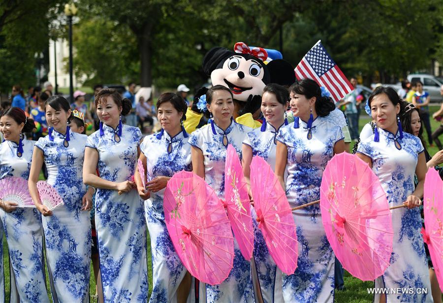 U.S.-WASHINGTON D.C.-CHINA-U.S. TOURISM YEAR-FLASH MOB