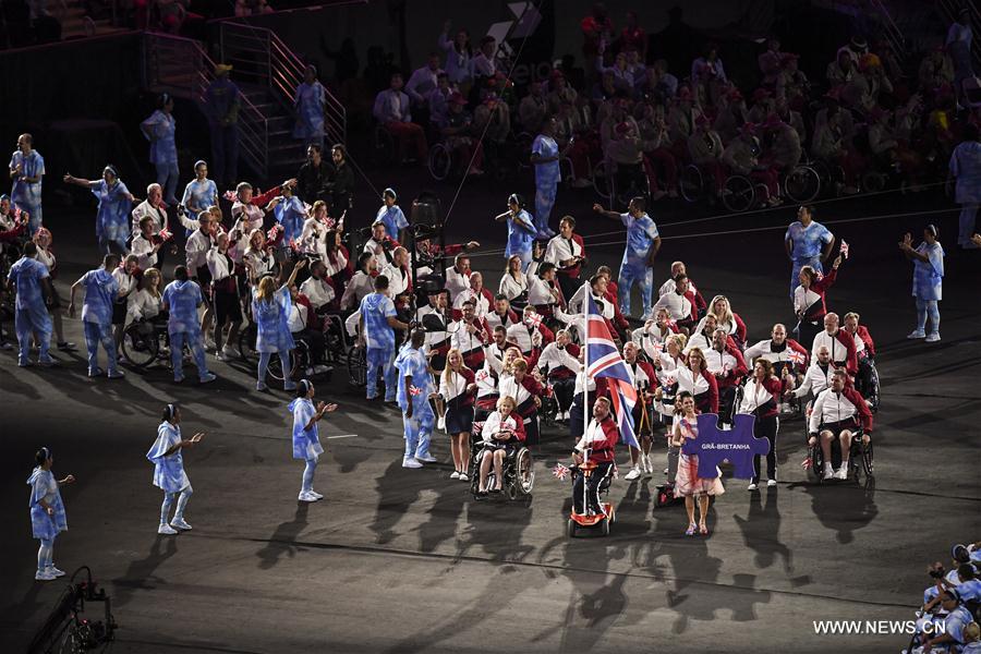 (SP)BRAZIL-RIO DE JANEIRO-PARALYMPICS RIO 2016-OPENING CEREMONY