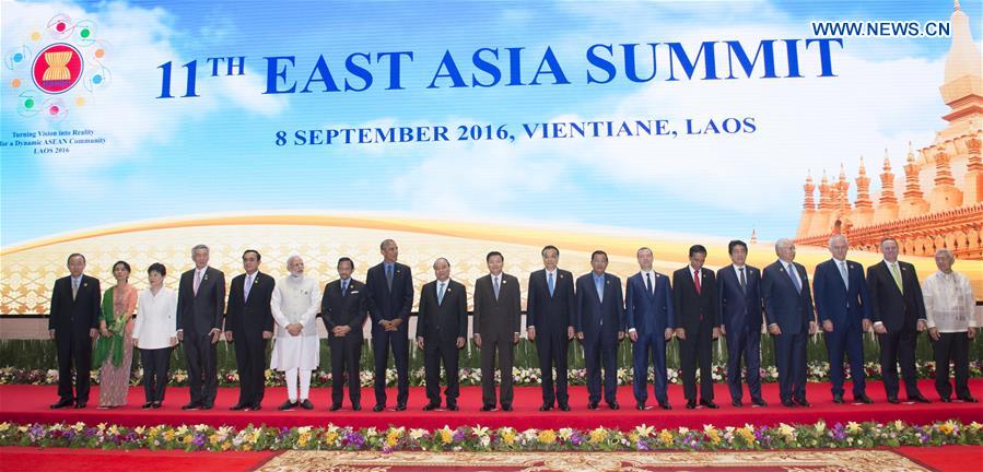 LAOS-CHINA-LI KEQIANG-EAST ASIA SUMMIT
