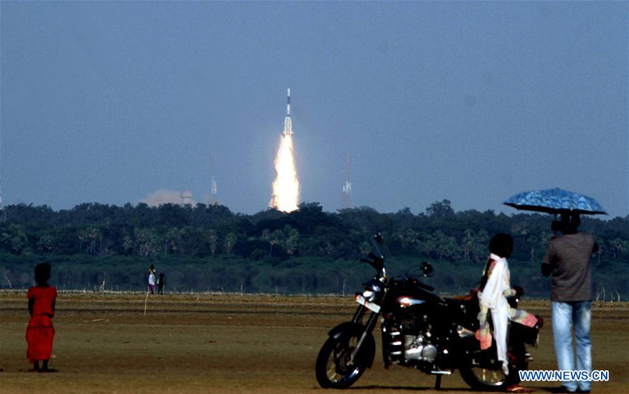 INDIA-SRIHARIKOTA-ADVANCED WEATHER SATELLITE-LAUNCH