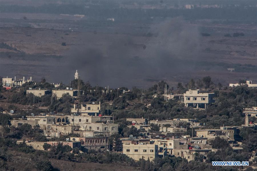 MIDEAST-GOLAN HEIGHTS-SYRIAN CIVIL WAR