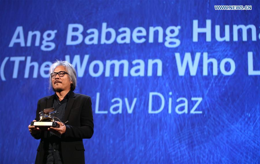 ITALY-VENICE-73RD FILM FESTIVAL-AWARD