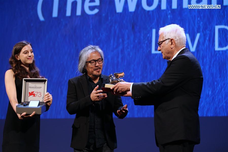 ITALY-VENICE-73RD FILM FESTIVAL-AWARD