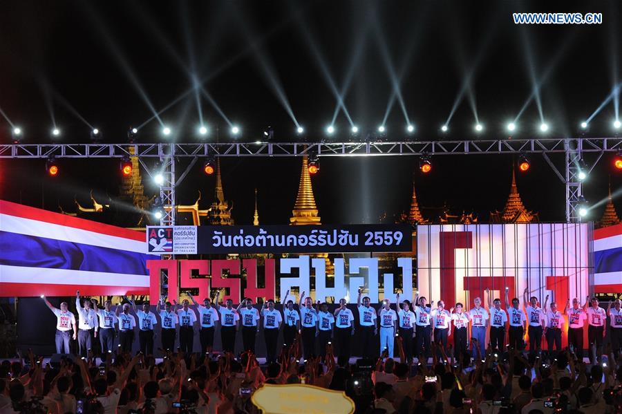 THAILAND-BANGKOK-ANTI-CORRUPTION DAY-COMMEMORATION