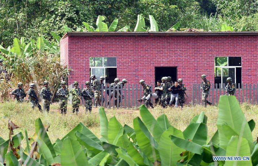 CHINA-LAOS-JOINT ANTI-TERROR-DRILL (CN)