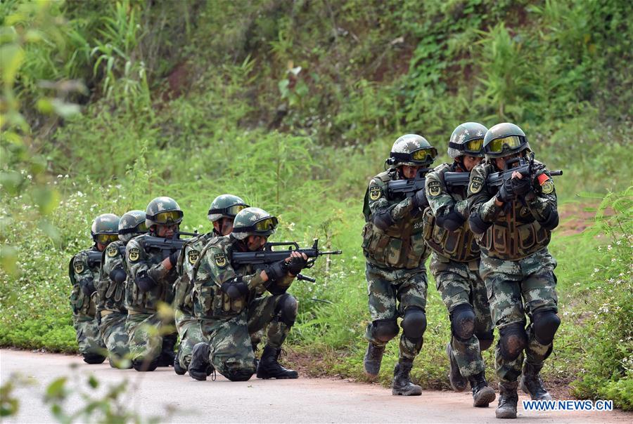 CHINA-LAOS-JOINT ANTI-TERROR-DRILL (CN)