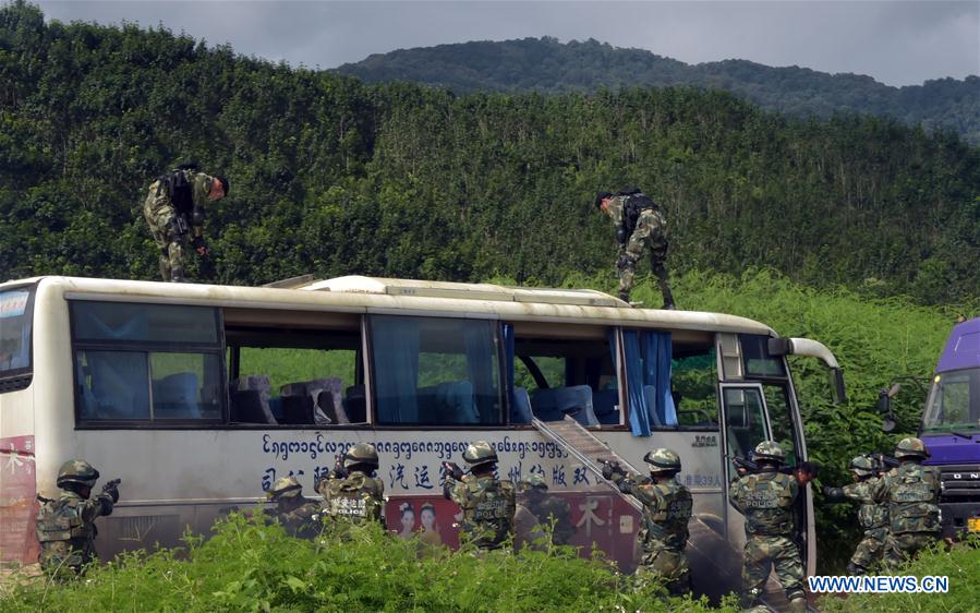 CHINA-LAOS-JOINT ANTI-TERROR-DRILL (CN)