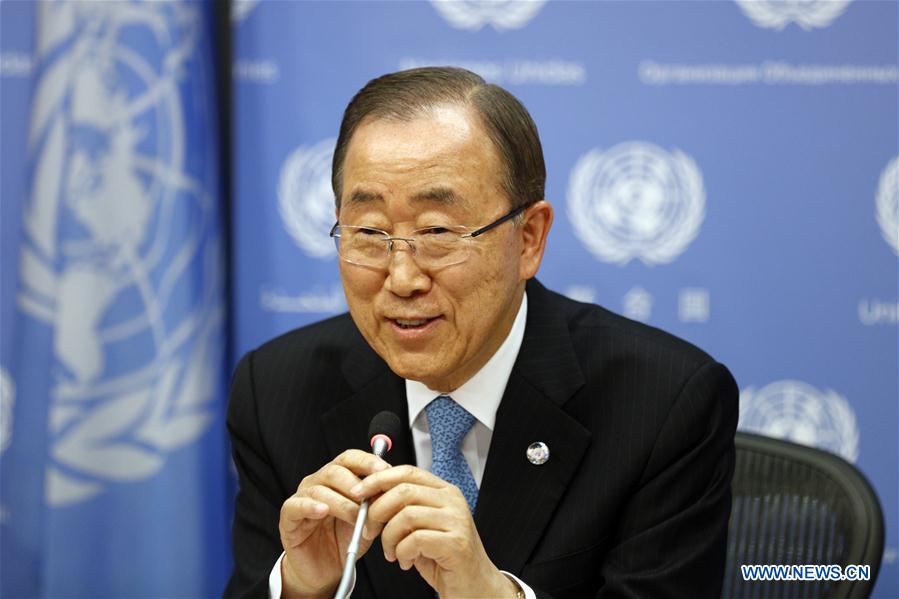 UN-BAN KI-MOON-PRESS CONFERENCE