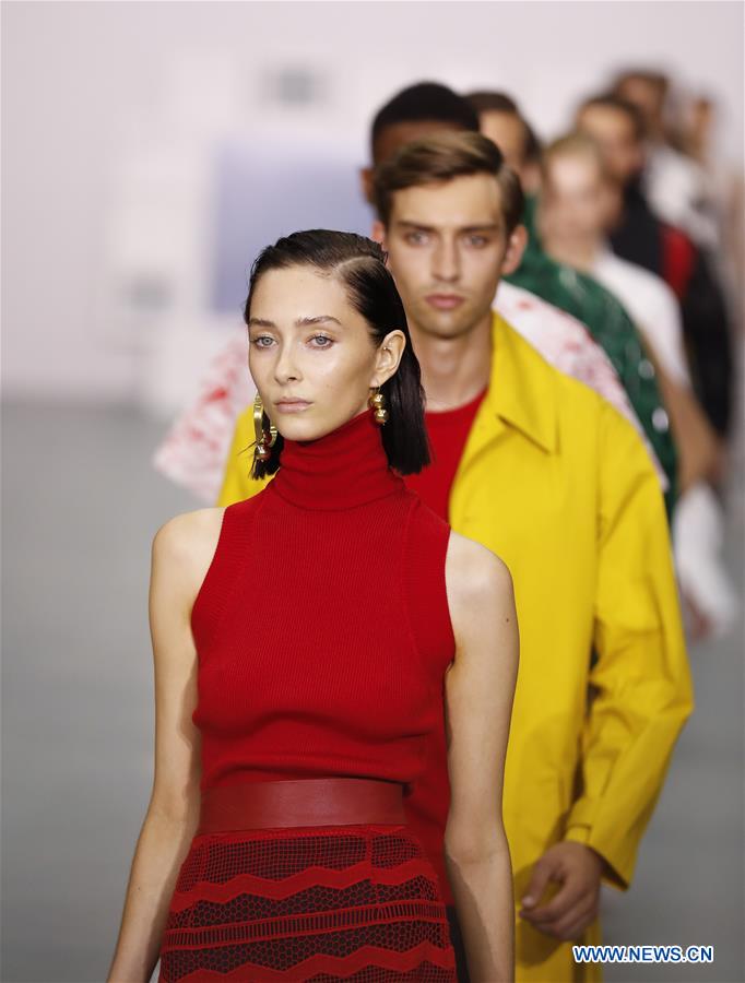 BRITAIN-LONDON-FASHION WEEK-TEATUM JONES 